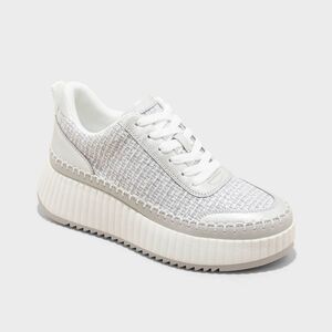 Universal Thread -  Women's Sneakers Memory Foam Inso Silver